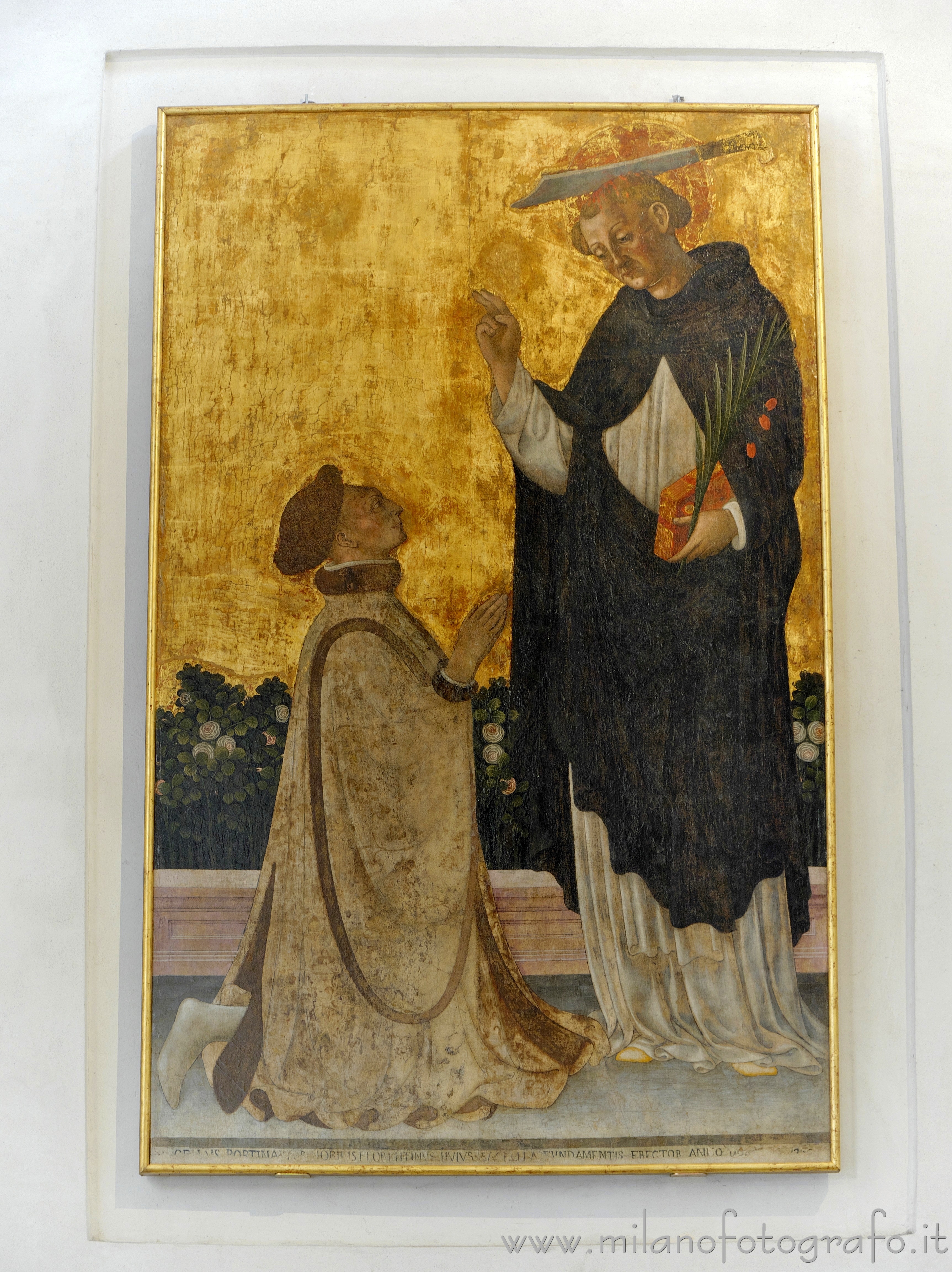 Milano - San Pietro martire venerato da Pigello Portinari nella Cappella Portinari - Foto a piena risoluzione